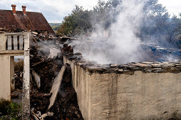 Professional Fire Damage Removal technician working in Gilbert, AZ